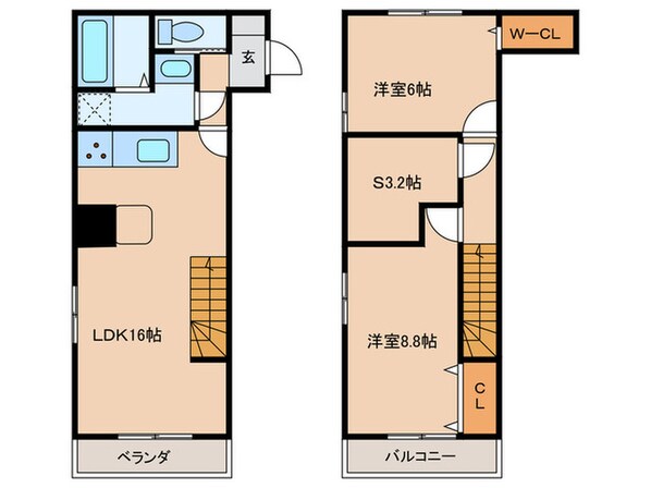 ヌーメニア　アオの物件間取画像